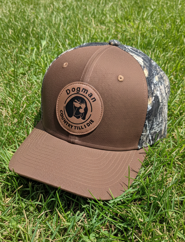 Dogman Outdoors Richardson style ELITE SERIES Tan & Camo