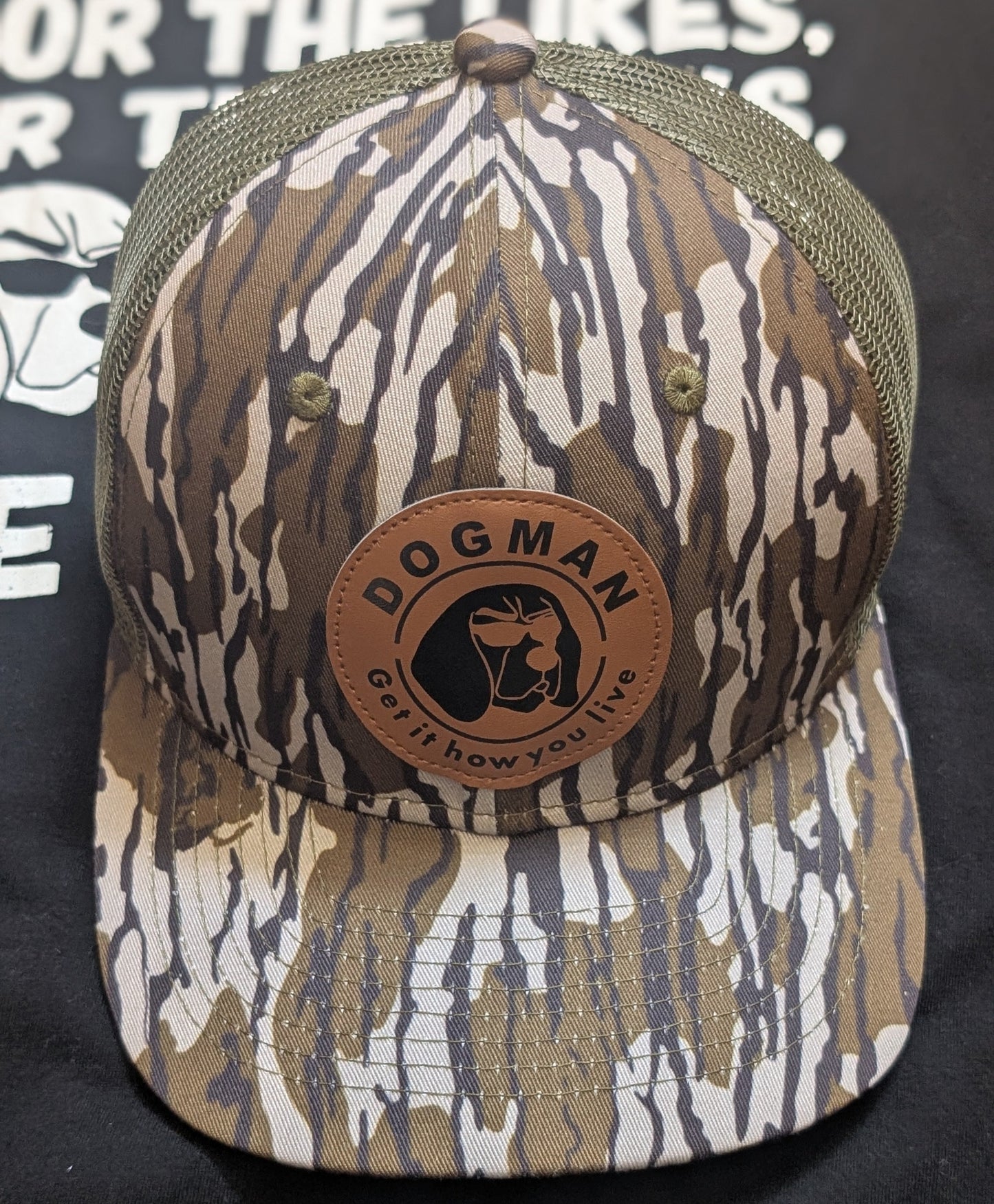 Dogman Outdoors Richardson style ELITE SERIES Green Camo Hat