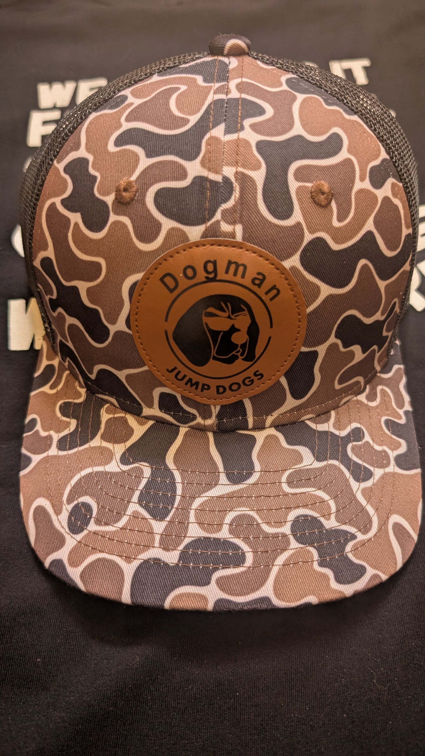 Dogman Outdoors Richardson style ELITE SERIES Brown Camo Hat