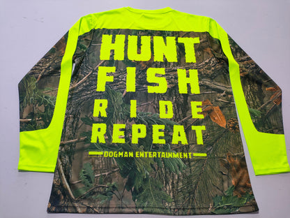 Dogman Outdoors Long Sleeve UV Protection Quick-Dry Performance Shirt