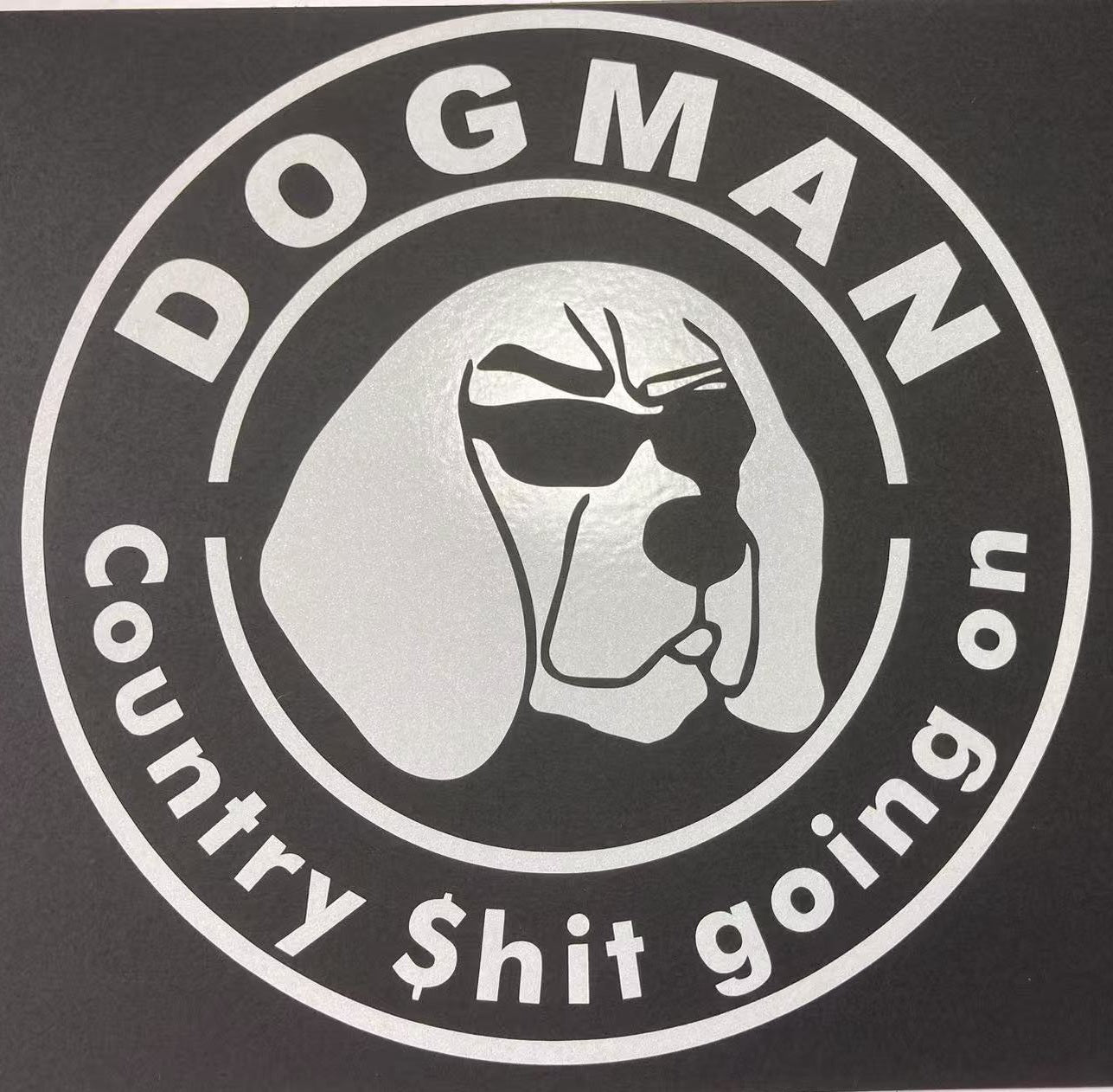 Dogman Outdoors entertainment vinyl sticker decals