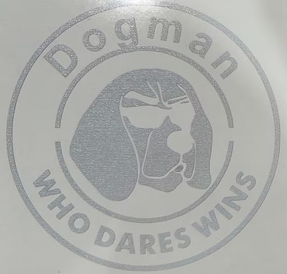 Dogman Outdoors entertainment vinyl sticker decals