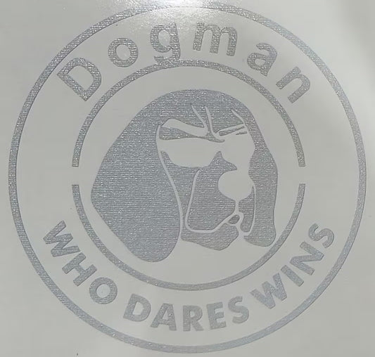 Dogman Outdoors entertainment vinyl sticker decals