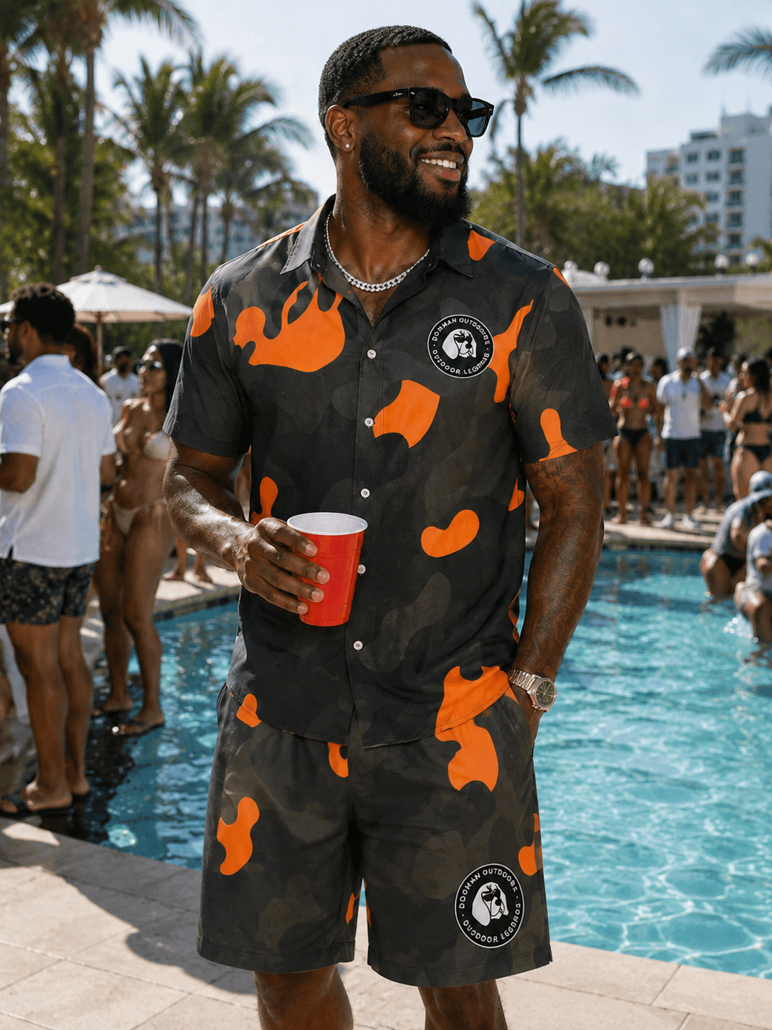Dogman Outdoors Blaze Beach Cabana Set
