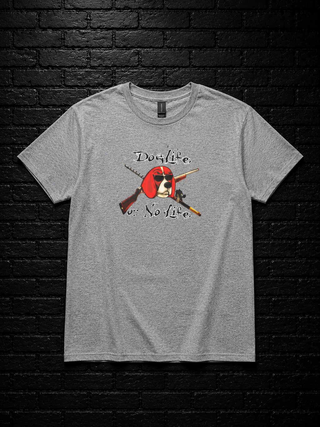 Dogman Outdoors Short Sleeve Gilden unisex logo t-shirts