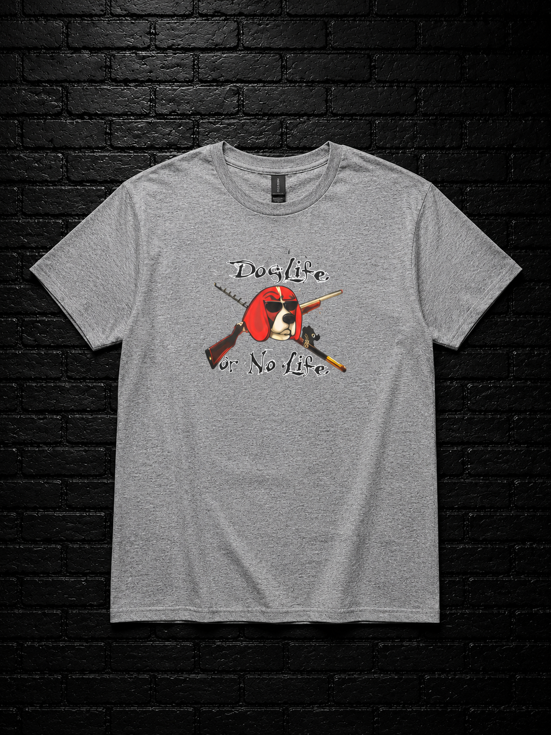 Dogman Outdoors Short Sleeve Gilden unisex logo t-shirts