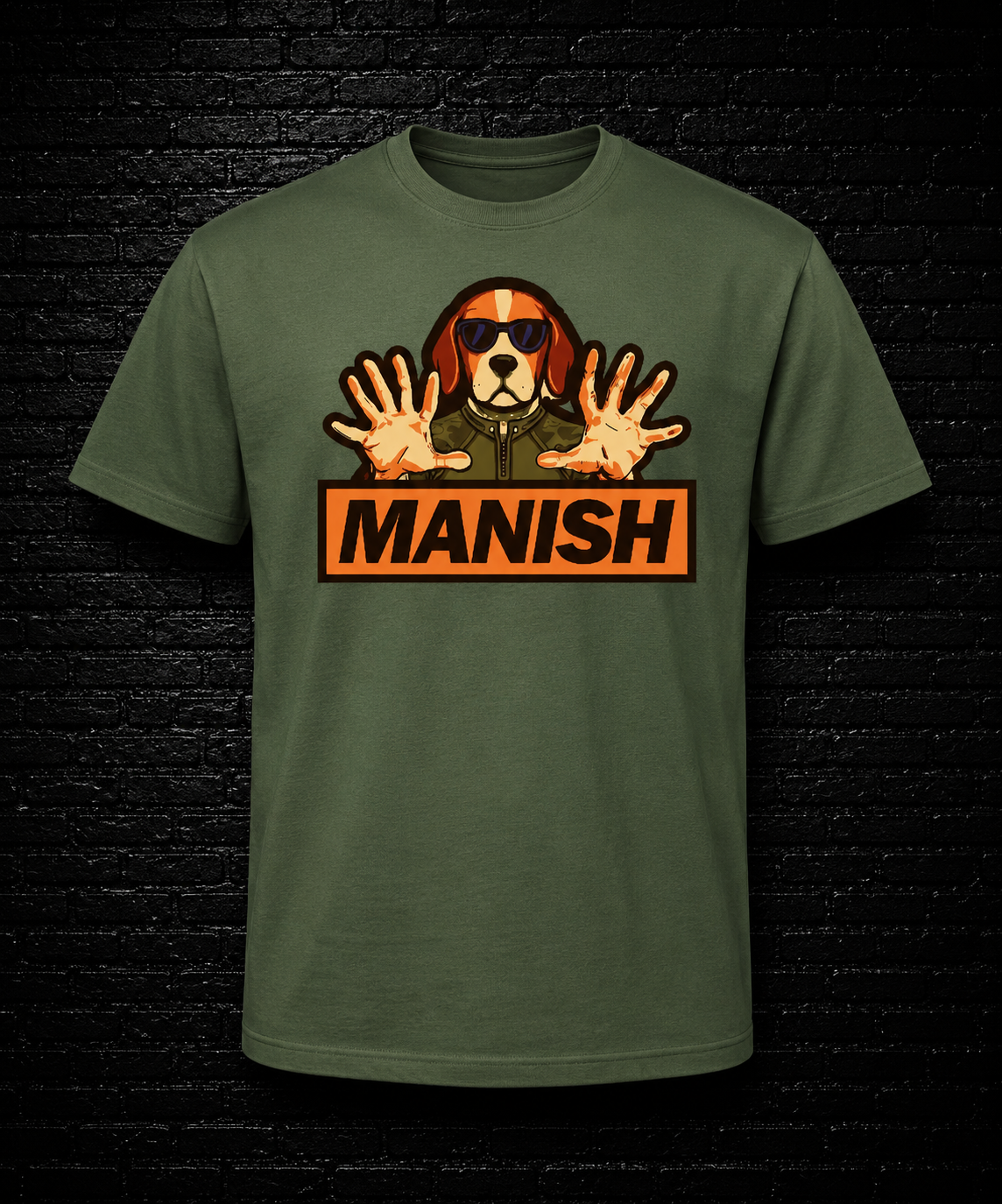 Dogman Outdoors Short Sleeve Gilden unisex Manish Tee