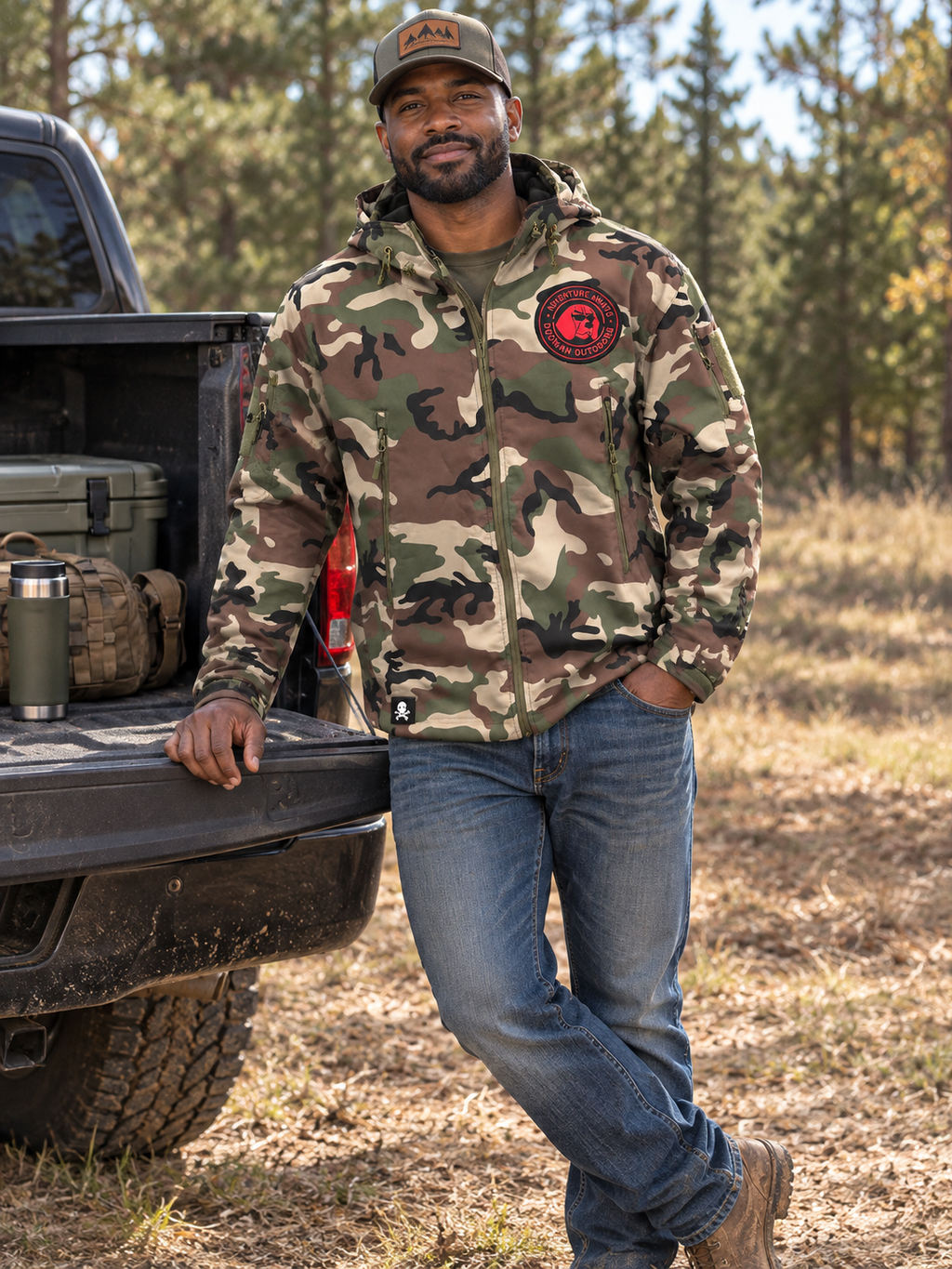 Dogman Outdoors Woodland Camouflage Jacket