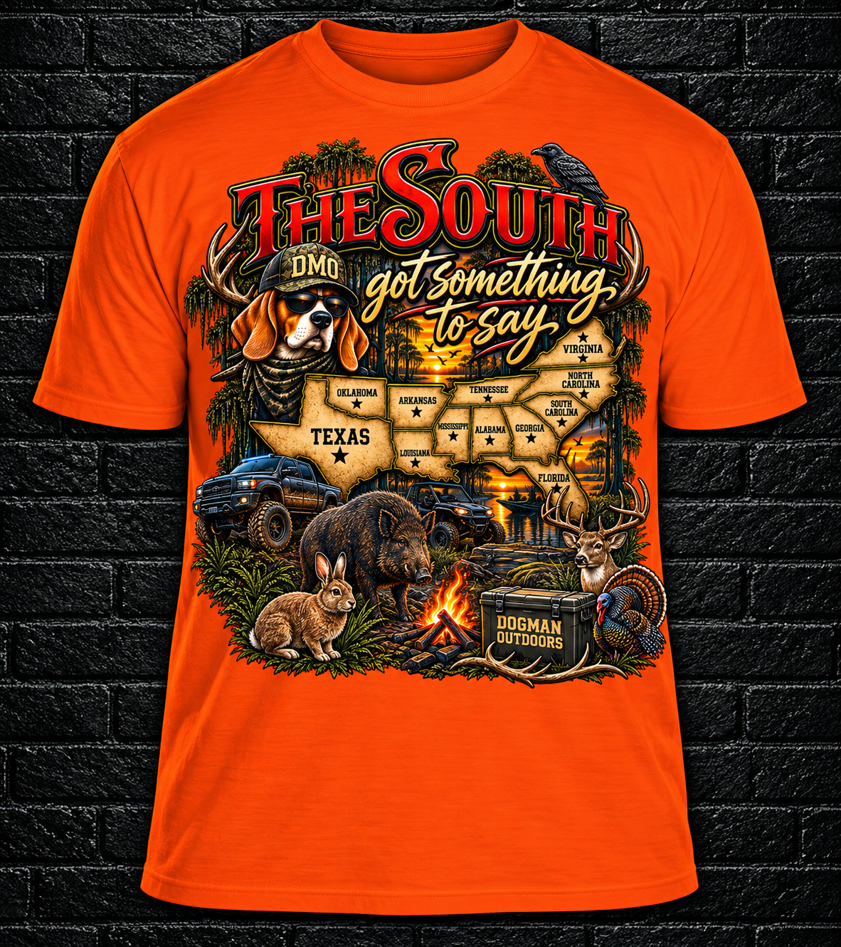Dogman Outdoors Short Sleeve Gilden unisex South Got something To Say