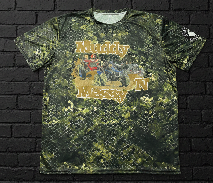 Dogman Outdoors Short Sleeve Performance Muddy N Messy