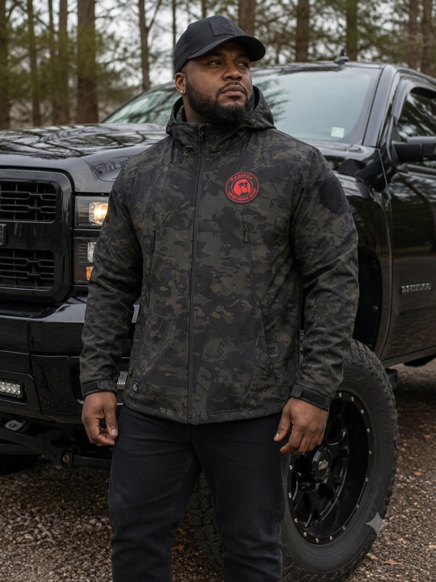 Dogman Outdoors Black Multicam Jacket
