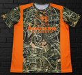 Dogman Outdoors Short Sleeve Performance Orange & Camo
