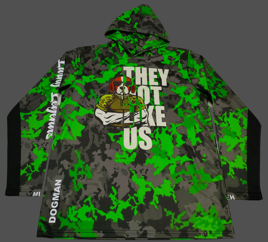 Dogman Outdoors Long Sleeve Camo Green Shirt