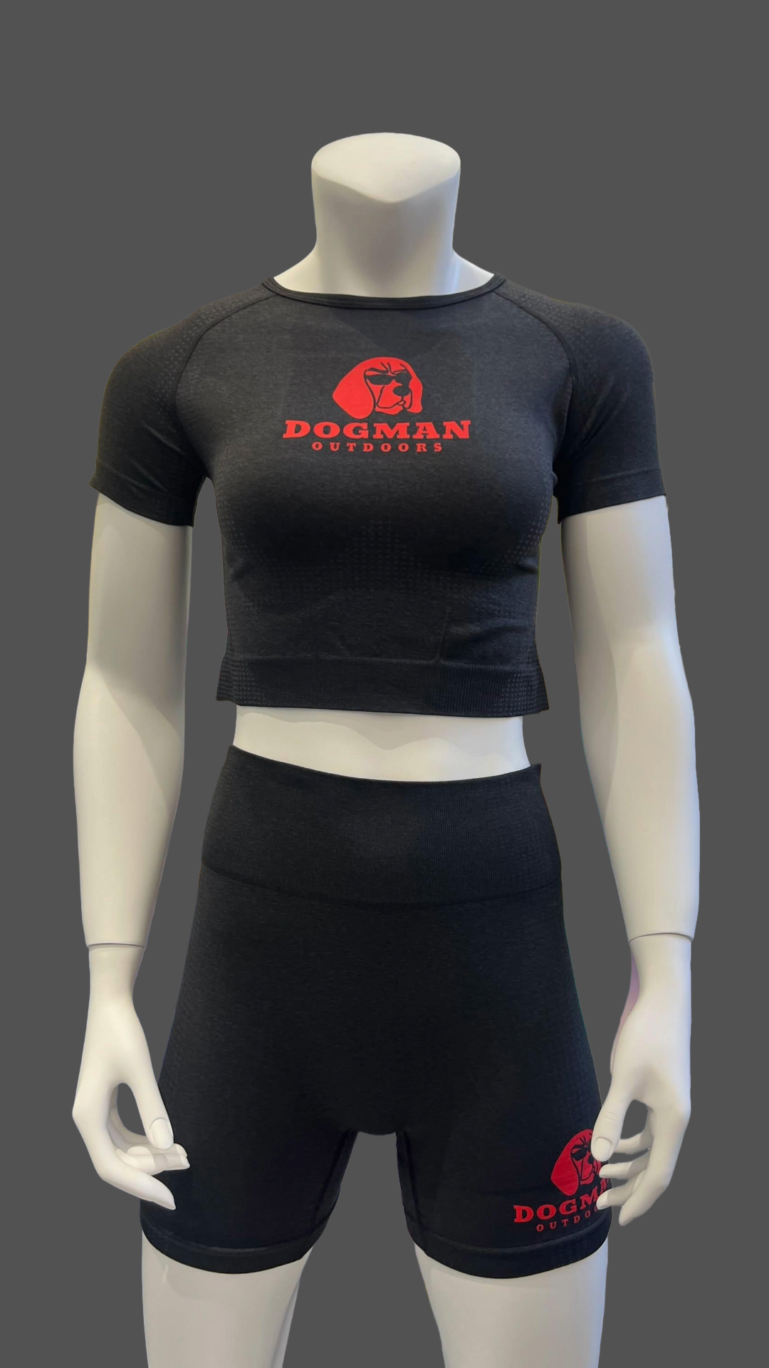 Dogman Outdoors Women compression set Black short