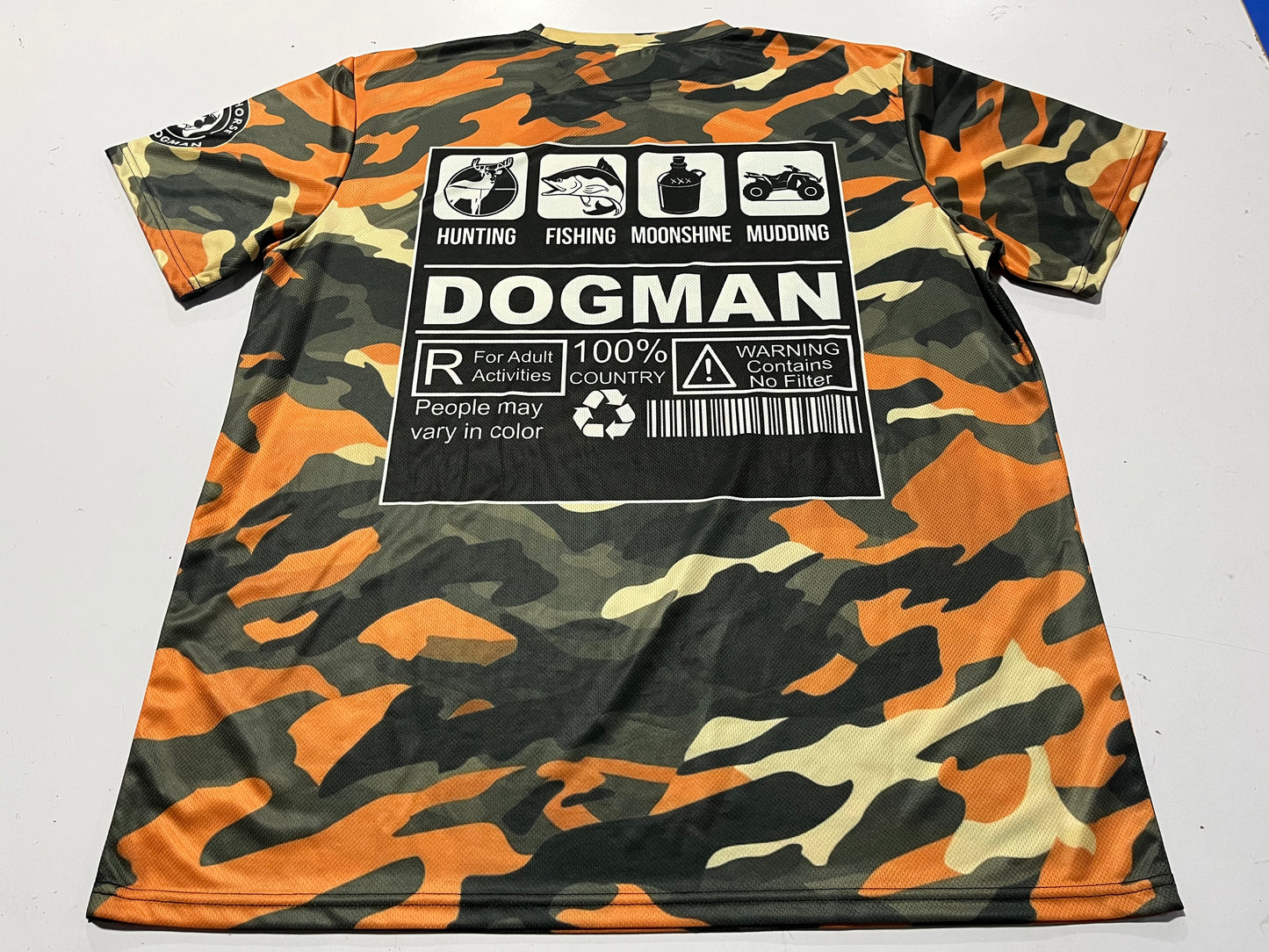 Dogman Outdoors Short Sleeve UV Protection Quick-Dry Performance Shirt