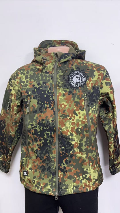 Dogman Outdoors Camouflage jacket spotted Green Camo