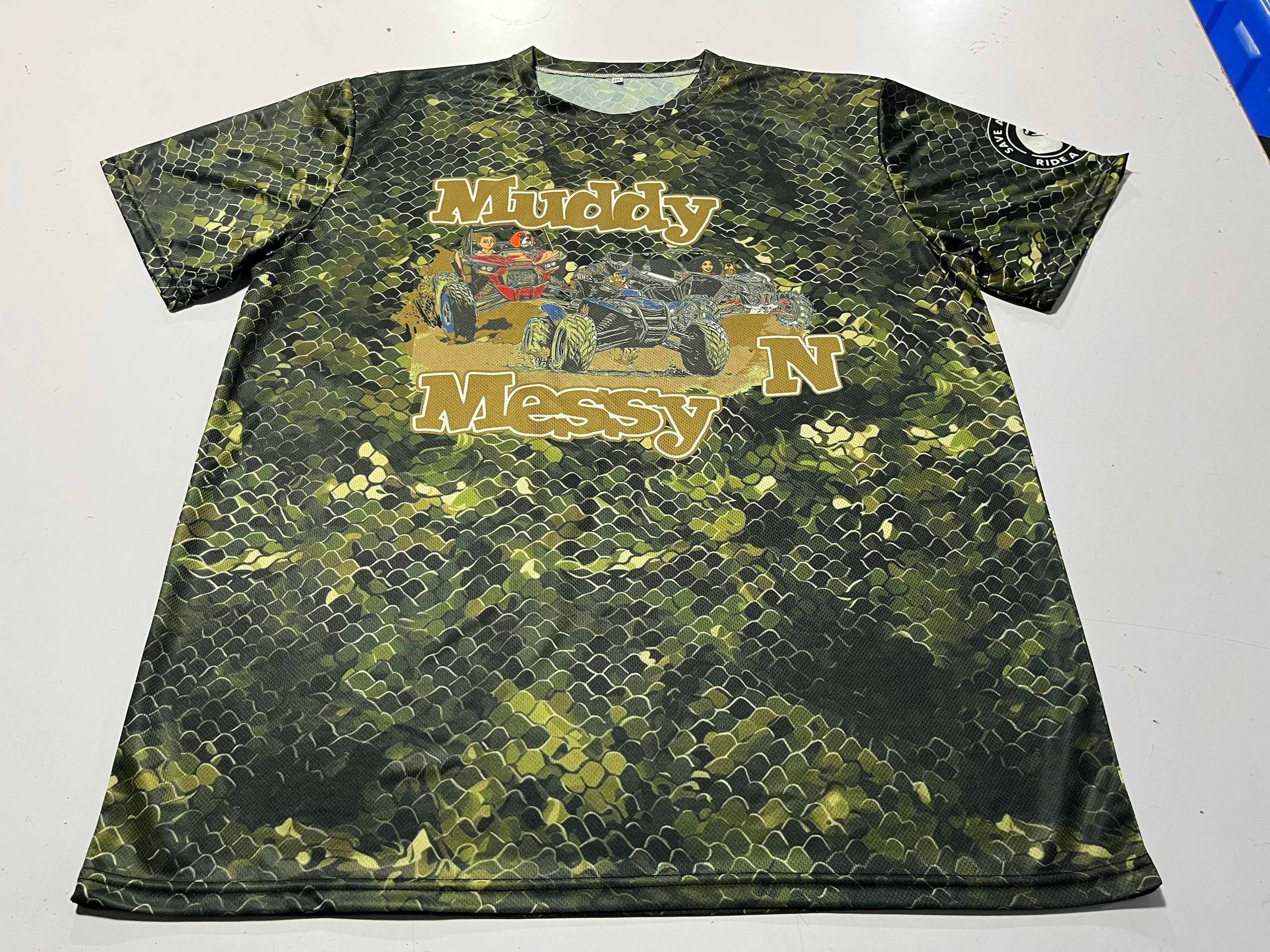 Dogman Outdoors Short Sleeve Performance Muddy N Messy