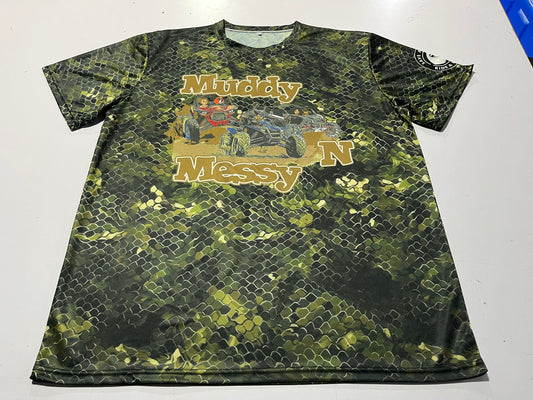 Dogman Outdoors Short Sleeve Performance Muddy N Messy