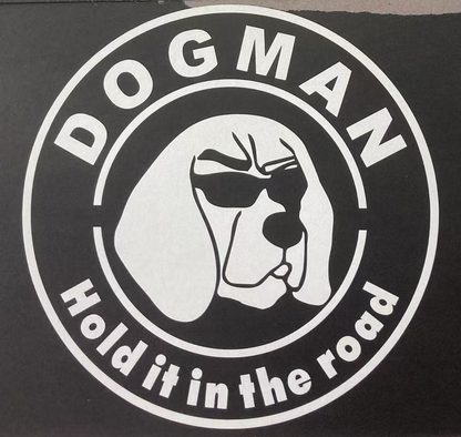 Dogman Outdoors entertainment vinyl sticker decals