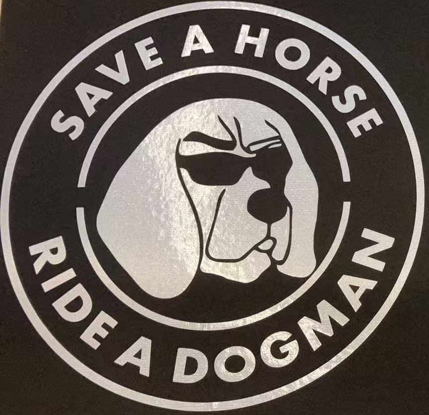 Dogman Outdoors entertainment vinyl sticker decals
