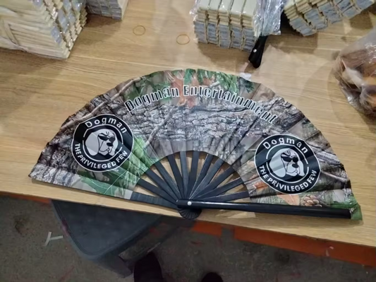 Clack Fan - Large Folding Fan with case