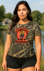 Dogman Outdoors Causal Women's Crew Neck short sleeve shirt