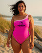 Dogman Outdoors  New elegant one shoulder one piece swimsuit