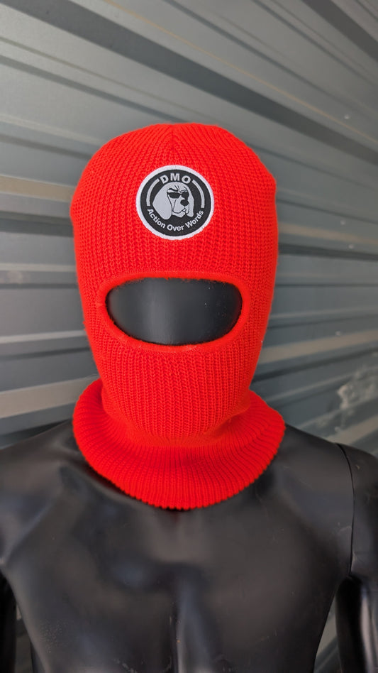 Dogman Outdoors acrylic Ski Mask Orange